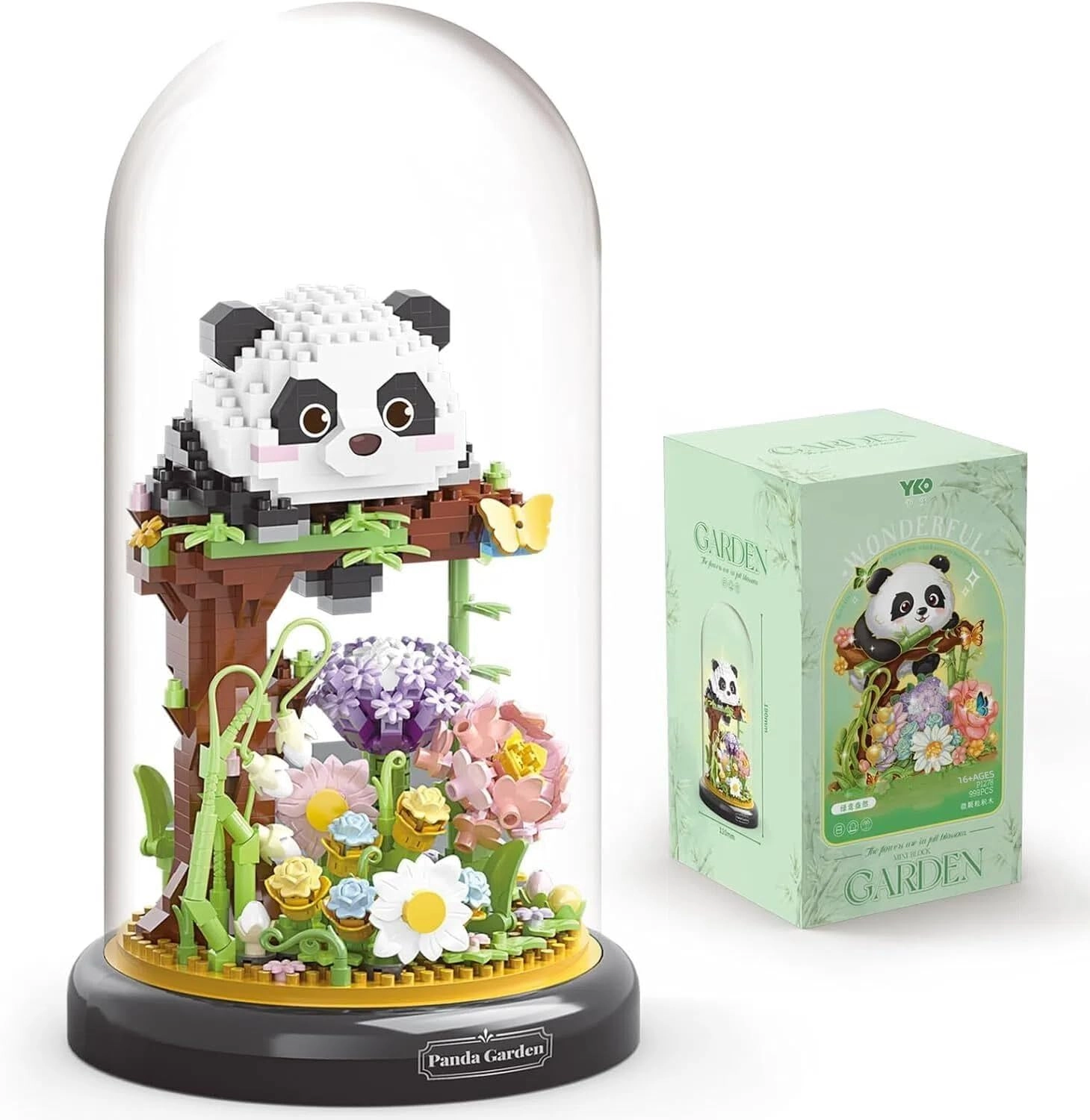 TRavesty Panda Bouquet - Panda und Blumen 999 pcs