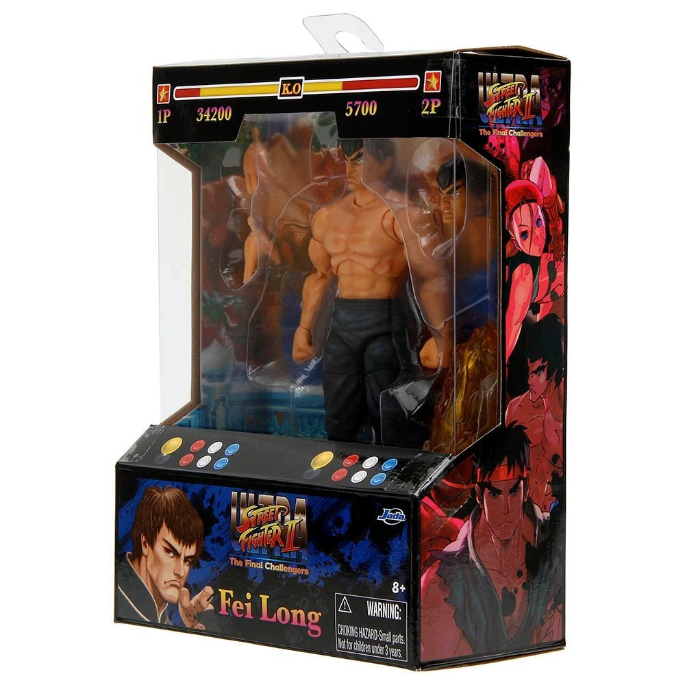 Fei-Long - Street Fighter II (15.24 cm) (sim-253252027)