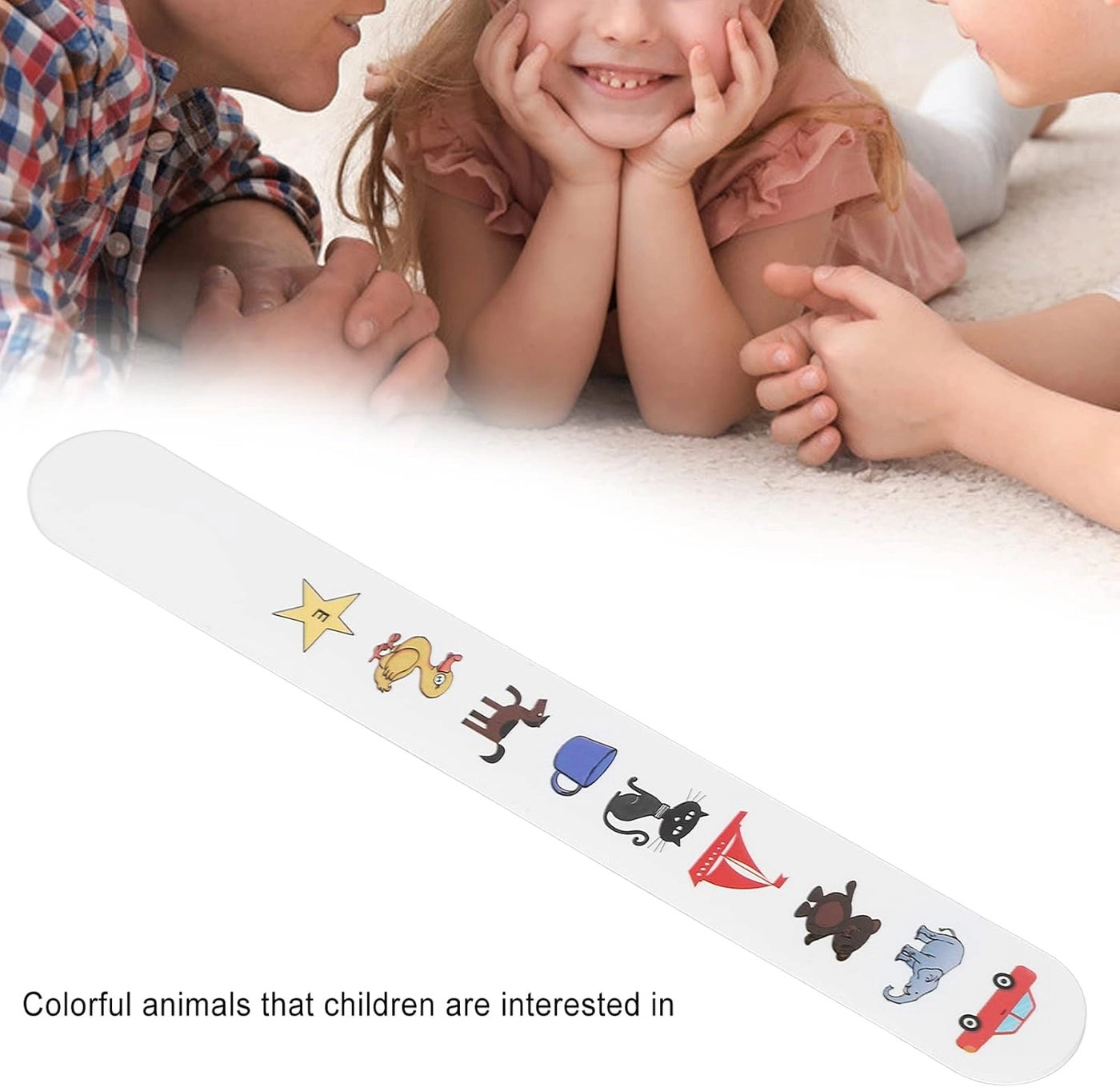 Vision Tester - Colorful Animal Patterns Waterproof Matte Coating