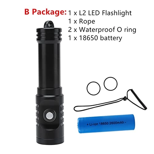 Diving Flashlight - 2000lm IPX8