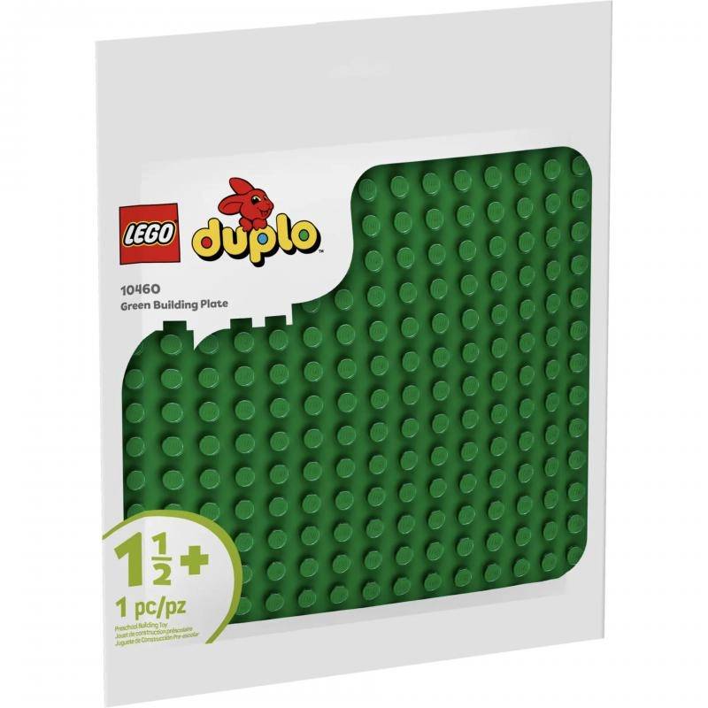 LEGO DUPLO Green Building Plate (10460) - Construction