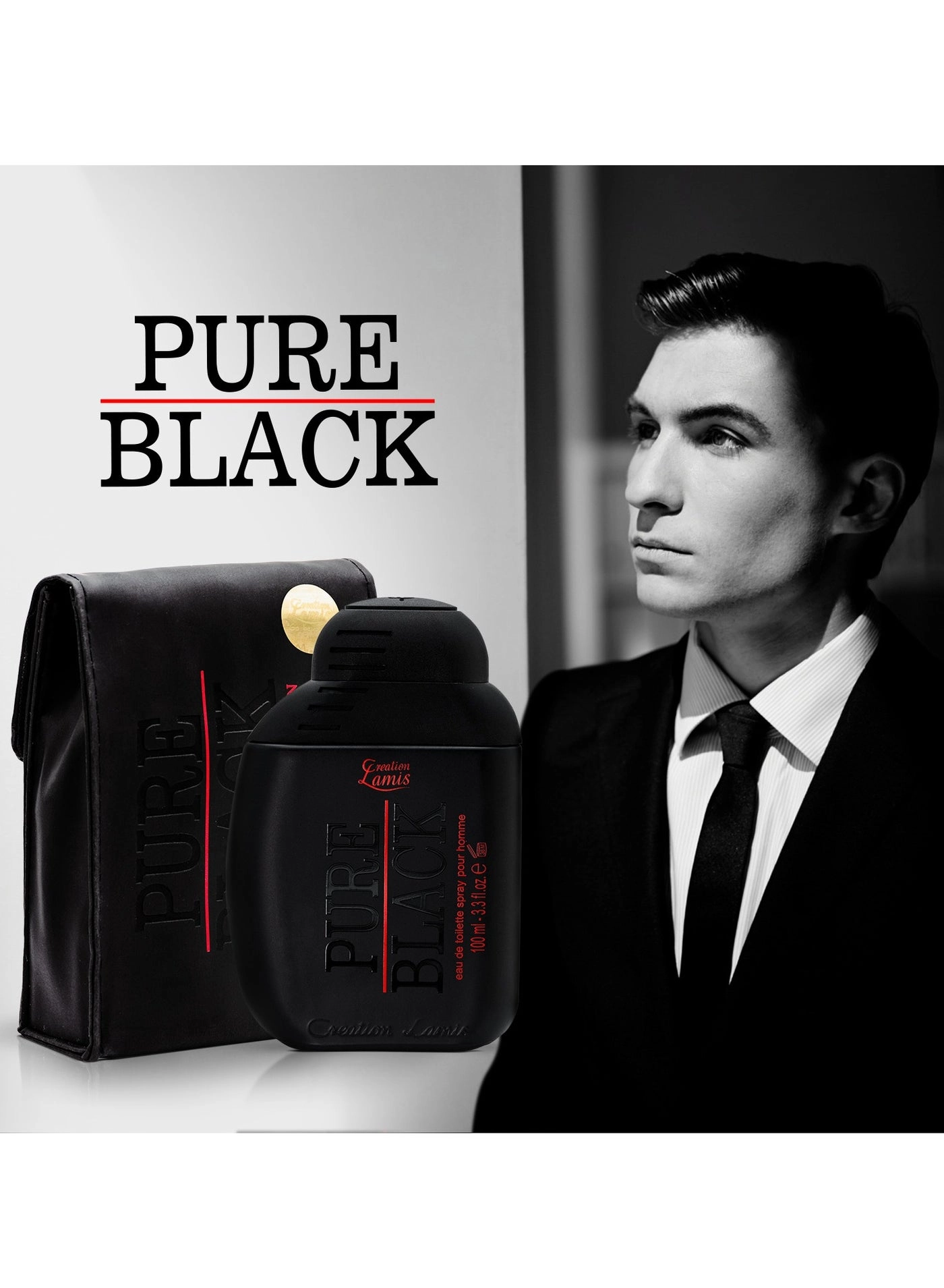 Pure Black - Eau de Toilette 100ml + Bold Lady - Eau de Parfum 100ml