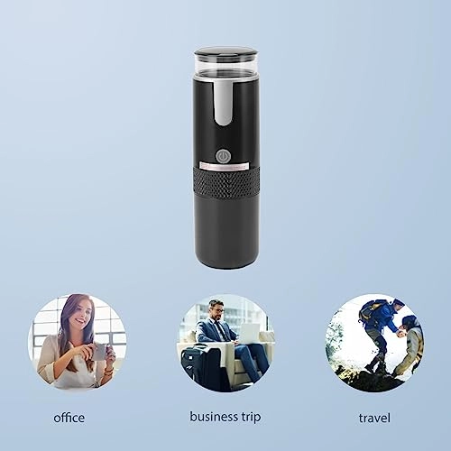 Portable Coffee Maker - 100ml ground coffee and capsules