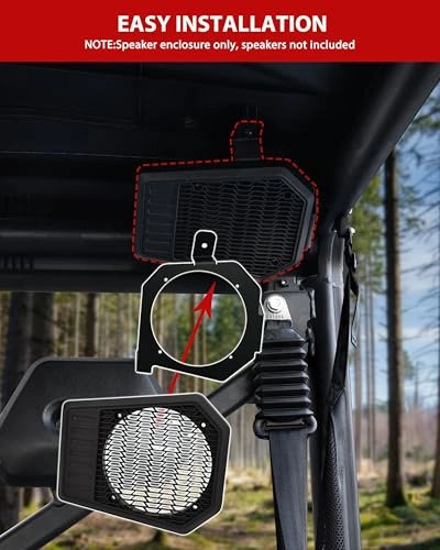 Rear Roof Speakers Pods