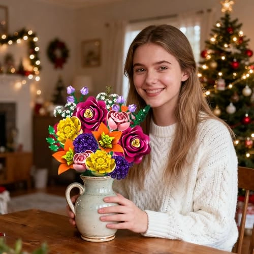 Flower Bouquet Building Set - 920PCs