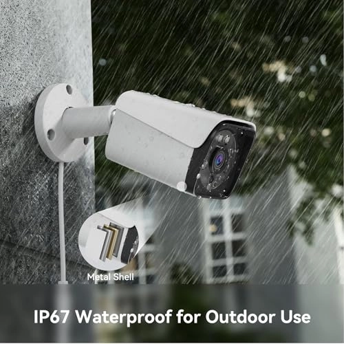 Wired Security Camera System - 4X Camera 4 3MP