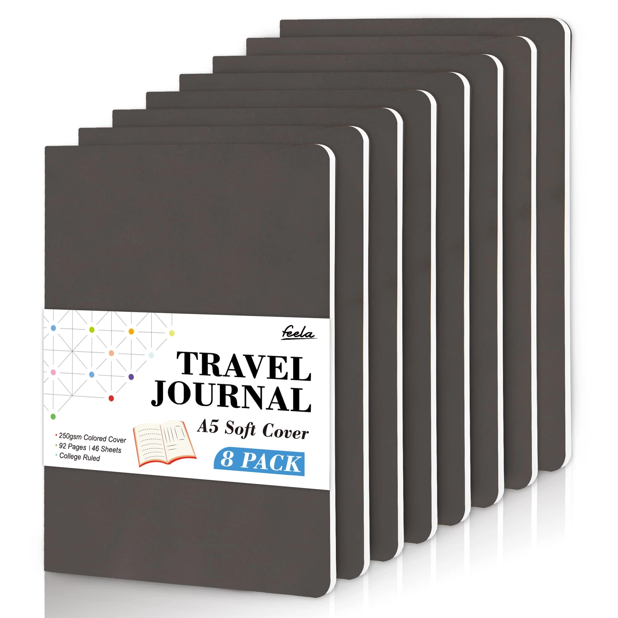 Soft Cover Notebook A5 Softcover - Lined 46 Sheets