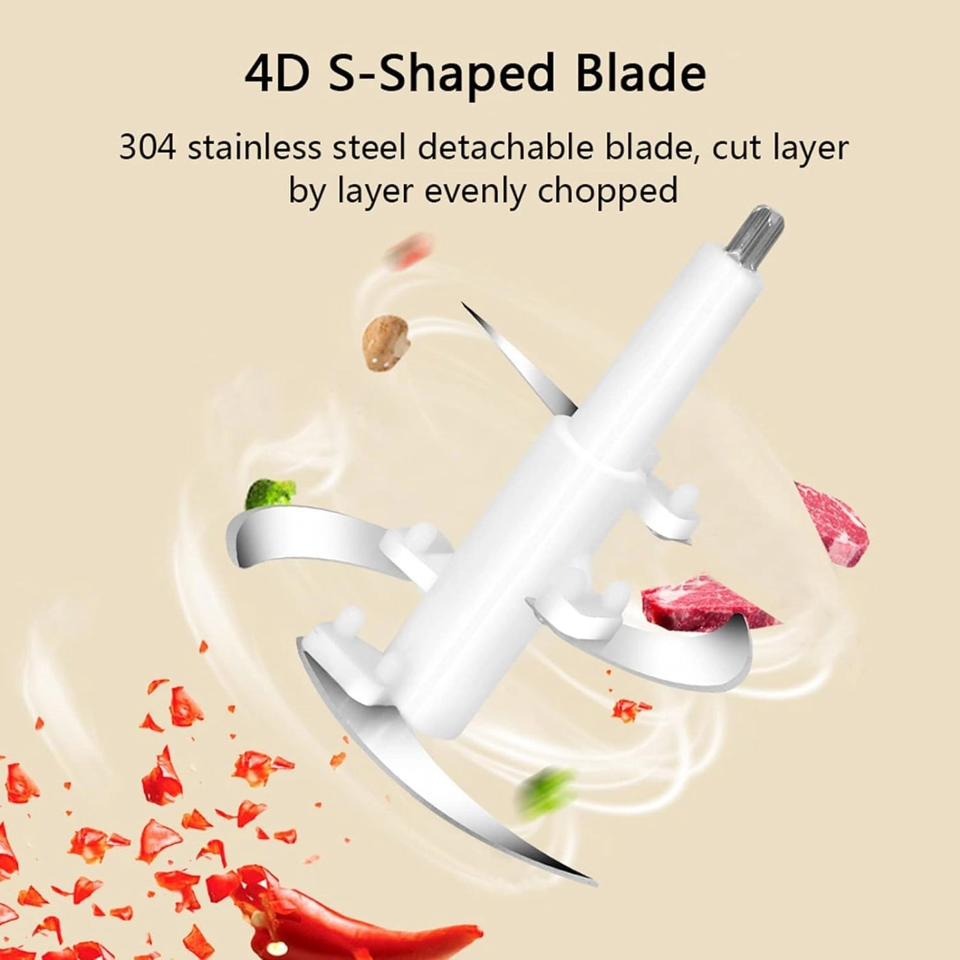 Electric Meat Mixer - 3L 3Speed