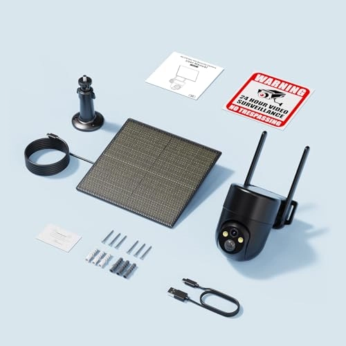 Cellular Security Camera Outdoor 2K