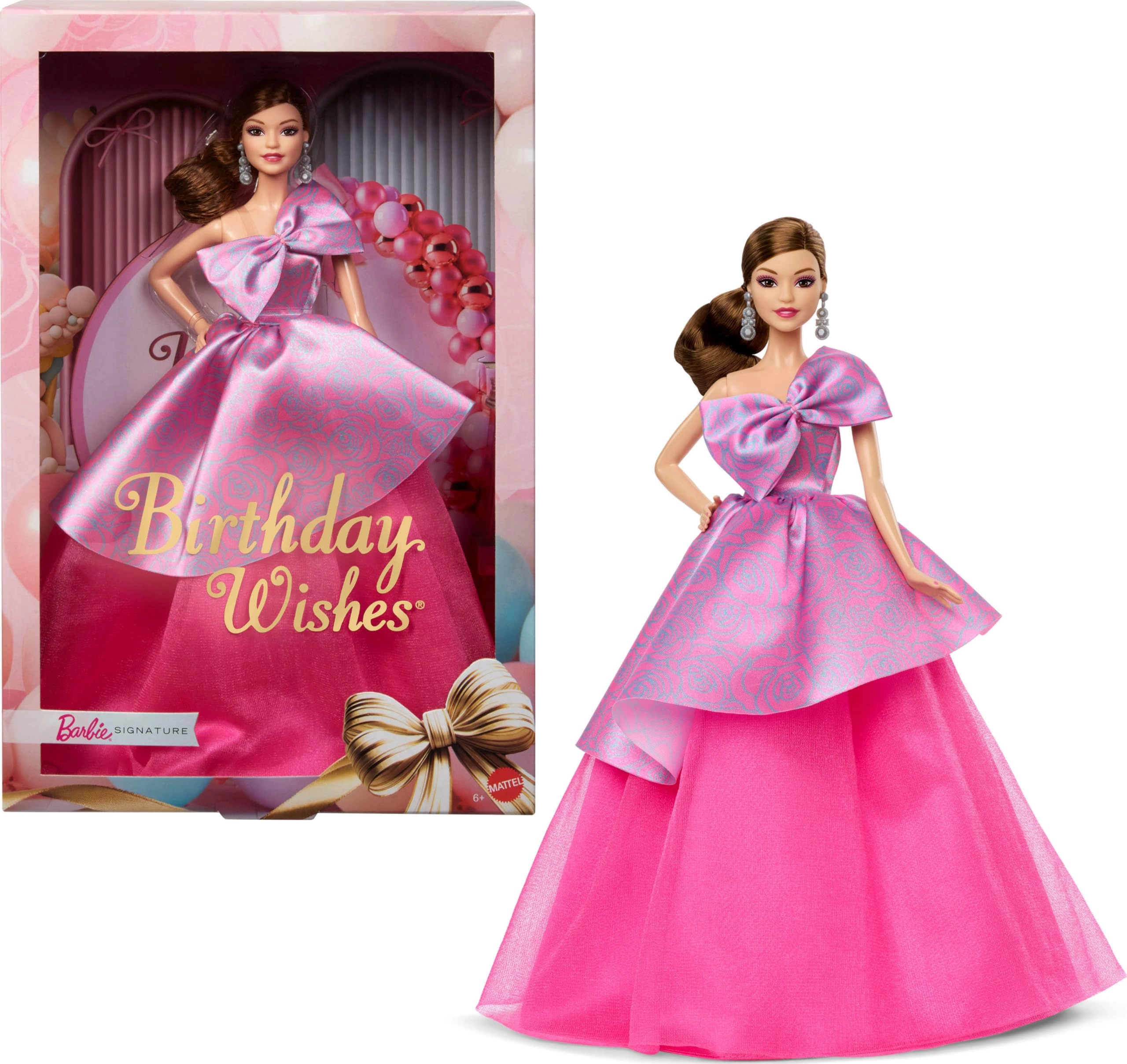 Barbie Signature Birthday Wishes Doll - Lilac Dress Giftable Packaging