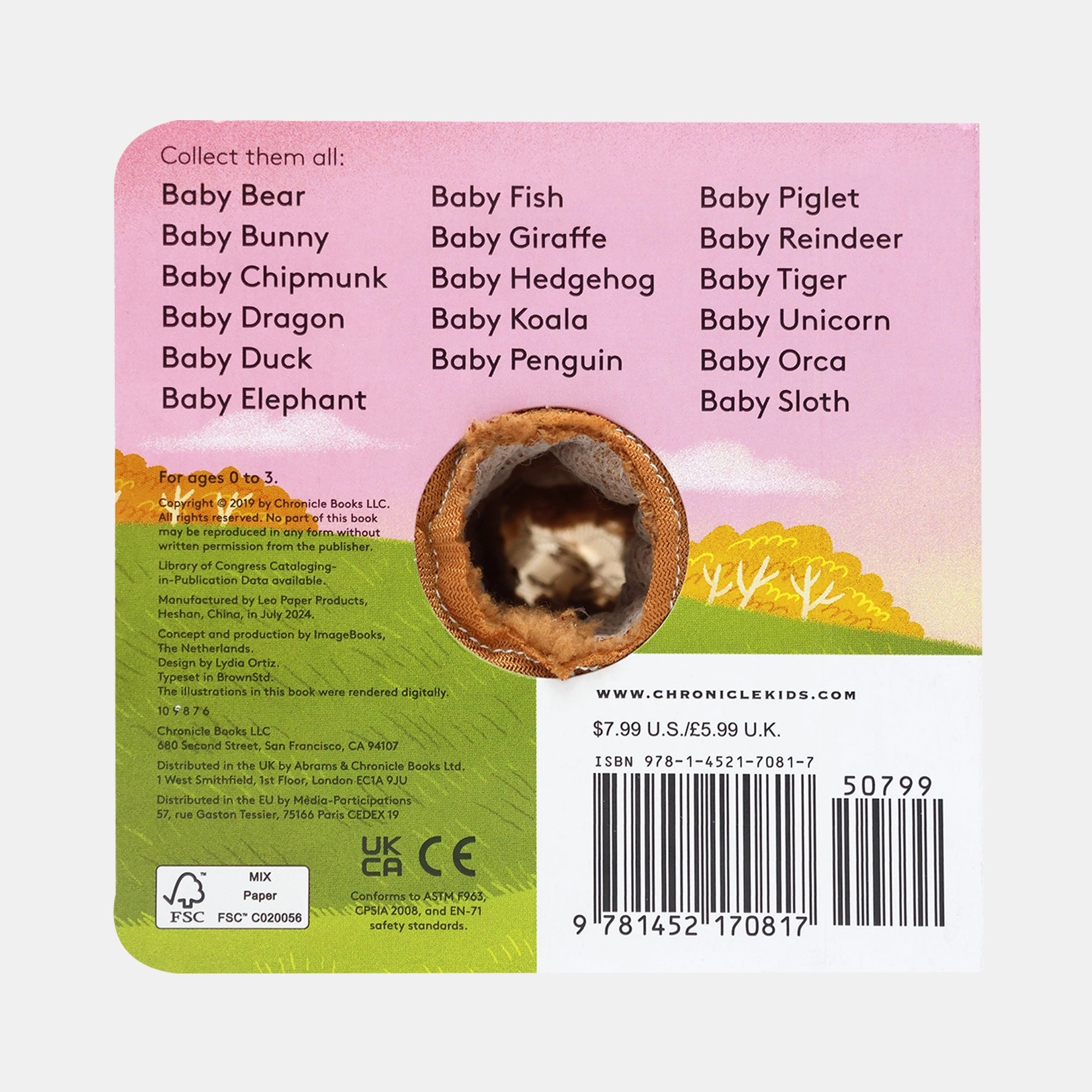 Baby Llama - Finger Puppet Book