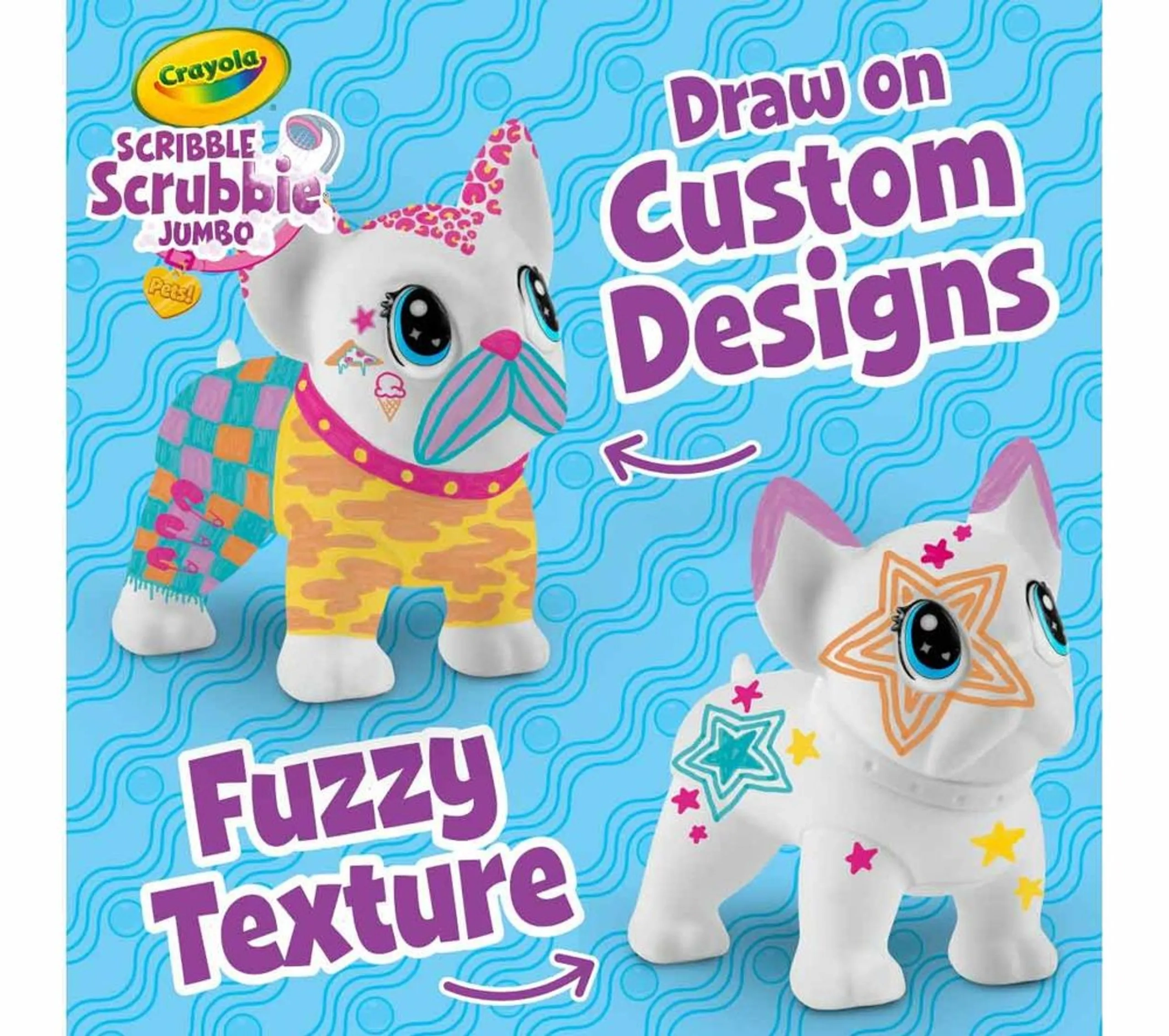 Scribble Scrubbie Pets - Jumbo Wilbur 6-inch