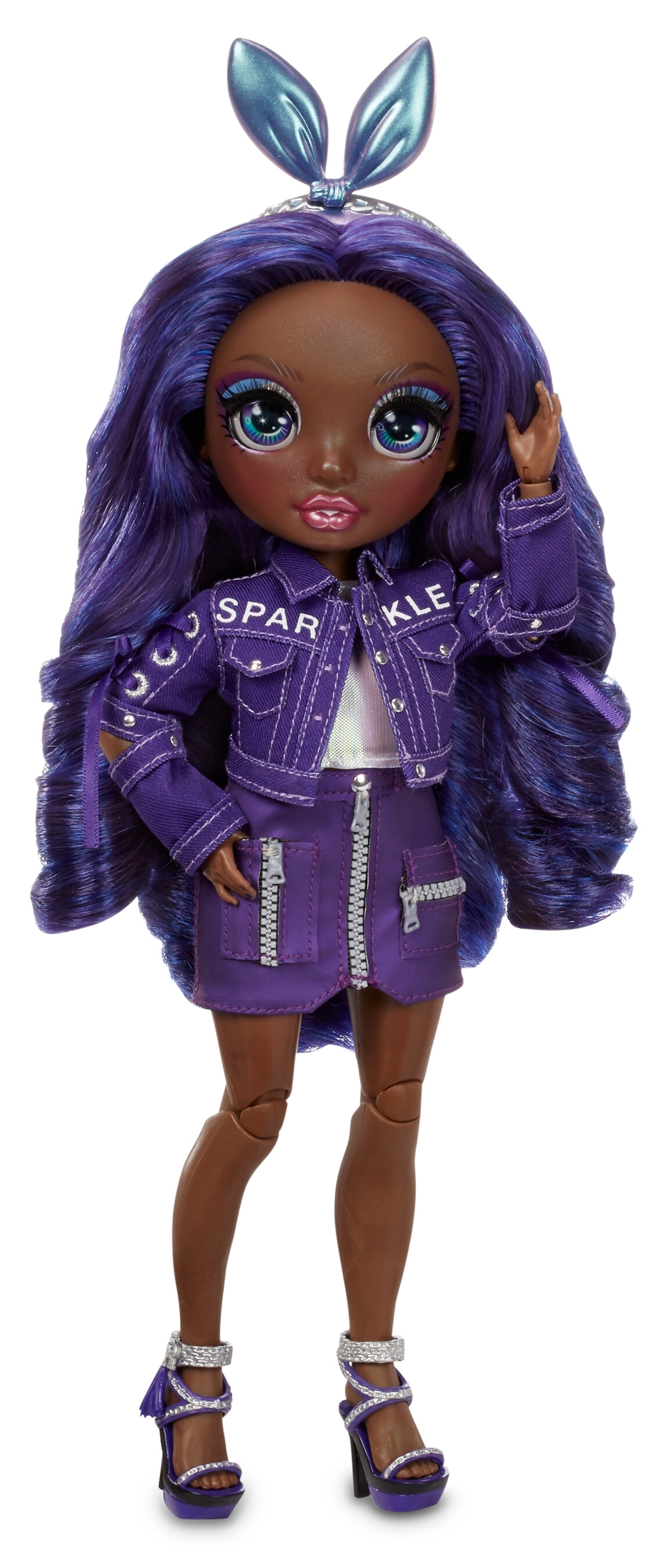 Krystal Bailey Fashion Doll - Jr High Series 2 9" Purple