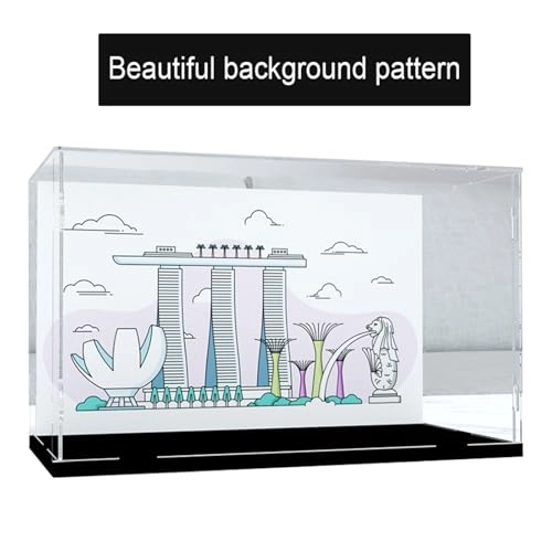 Lego Acrylic Display Case - Clear Dustproof 35 x 15 x 20 cm