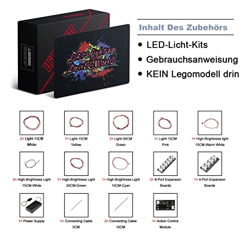 LED Light Set - Light Control Version for 10309 Succulents