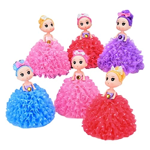 Cute Luminous Doll LED Night Light - Battery Powered Multicolor