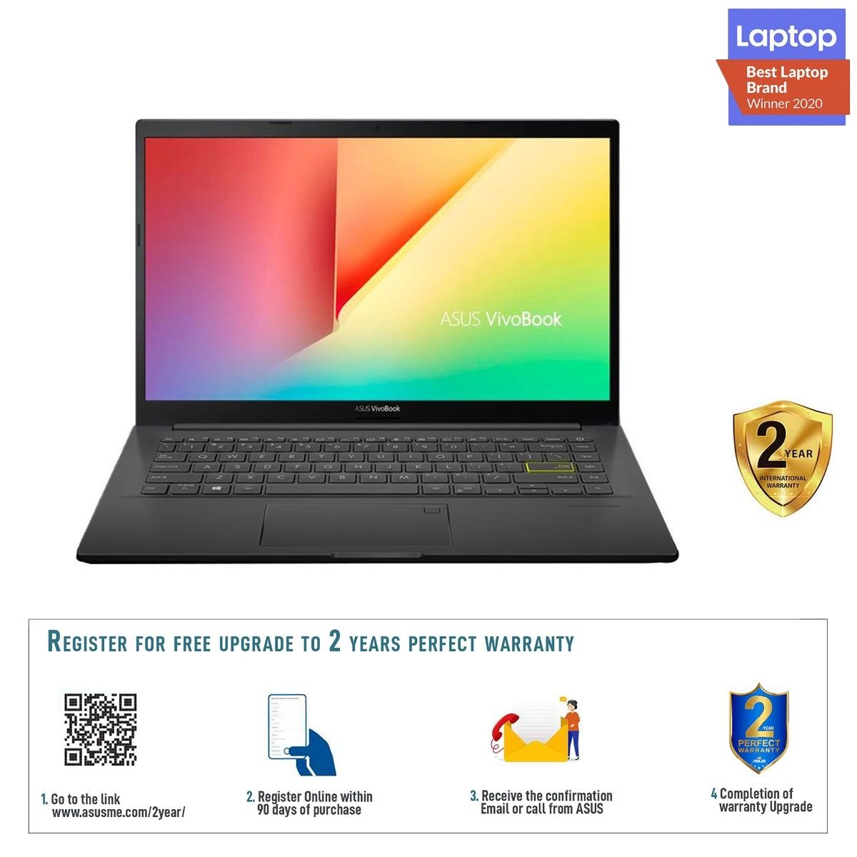 Vivobook 14 M413UA-EB043T - 14'' Ryzen 5-5500U 8GB DDR4 512GB SSD