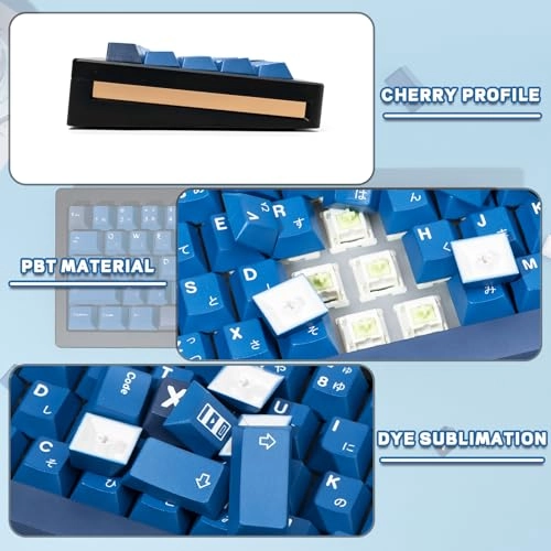 PBT Japanese Keycaps - Mechanical USB-C