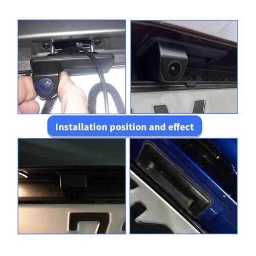 Reverse car rear view camera - Night vision Wired 720 x 540 pixels