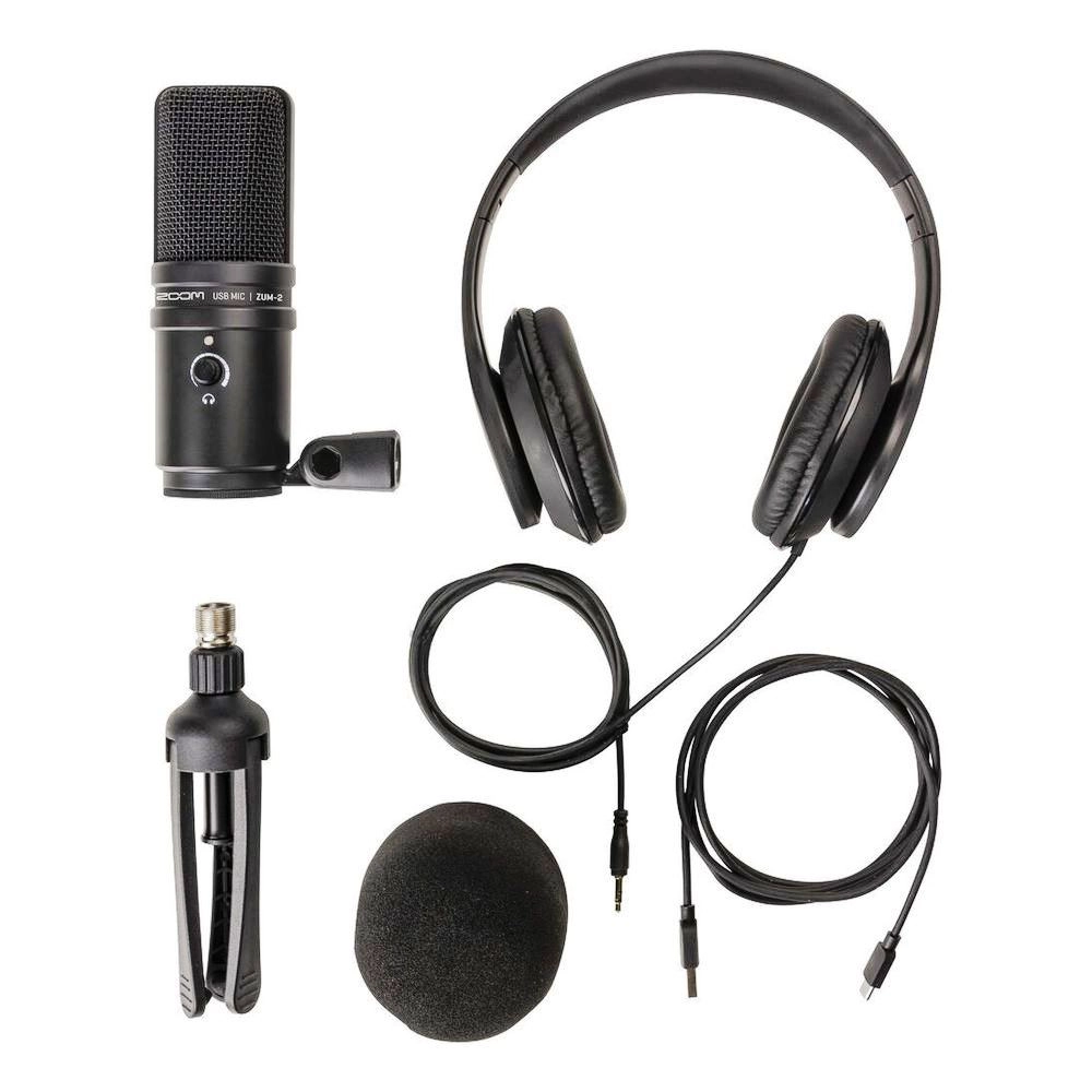 Zoom ZUM-2 + ZHP-2 USB+Wired Microphone