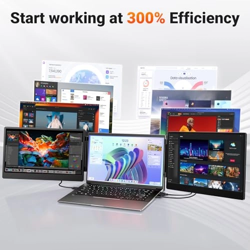 Laptop Screen Extender - T2PRO 14 Inches 1920x1080