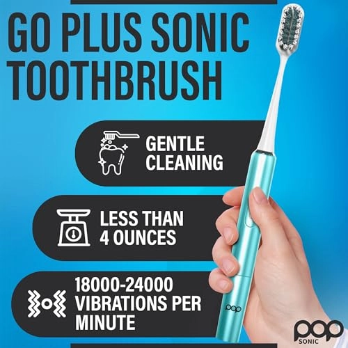 Go Plus - Electric Toothbrush 2 Speeds 18000-24000 Vibrations Per Minute