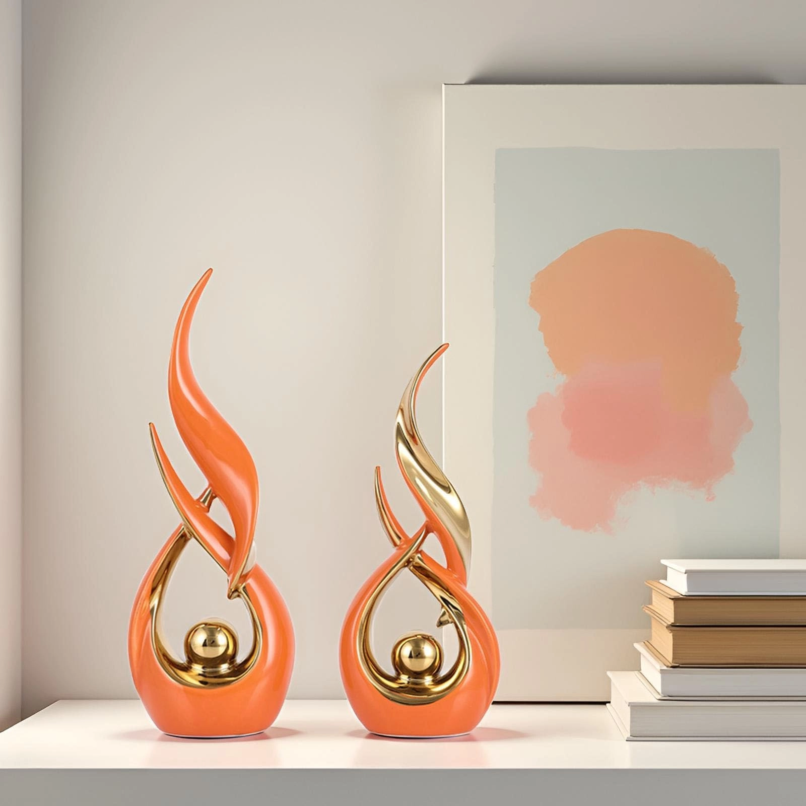 Abstract Statue - Ceramic Set