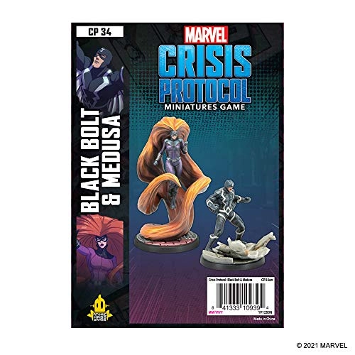 Black Bolt + Medusa - Marvel Crisis Protocol (CP34en)