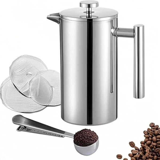 Coffee Press - Small 1 Cup 3 Level Filtration System