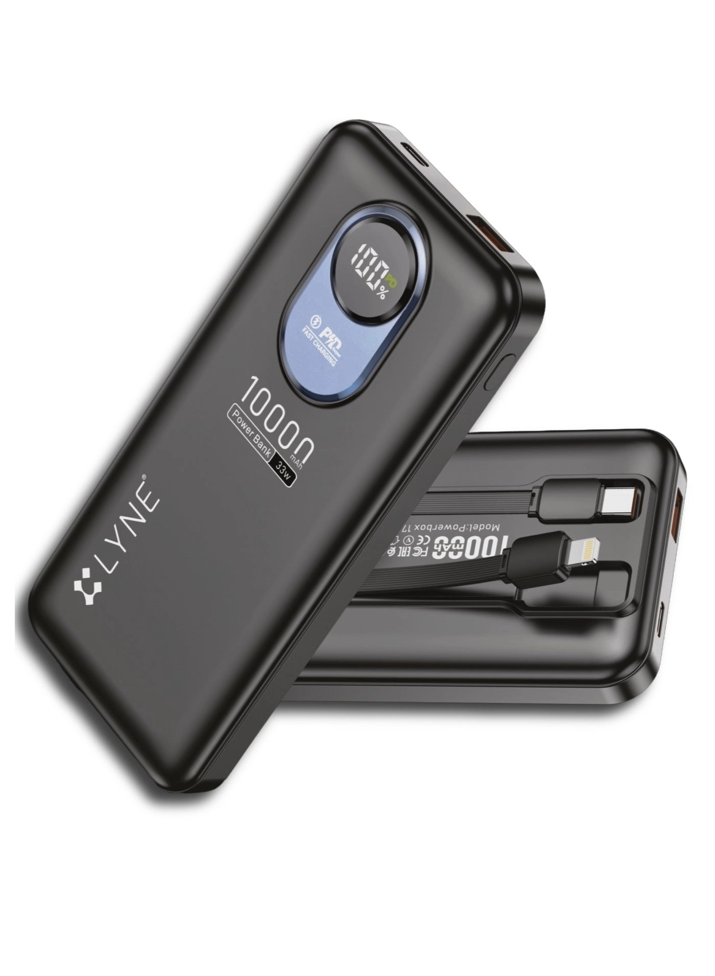 LYNE PowerBox i7 Pro - 10000mAh 33W