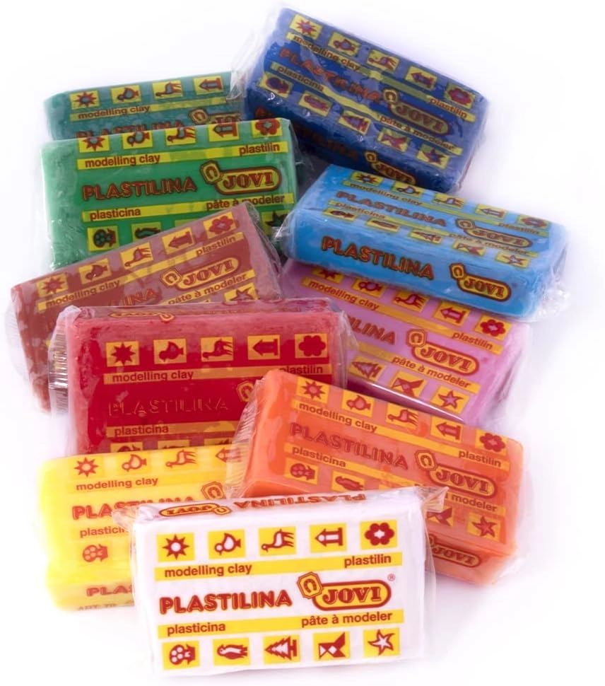 Plastilina Modeling Clay - 50g 10pcs.