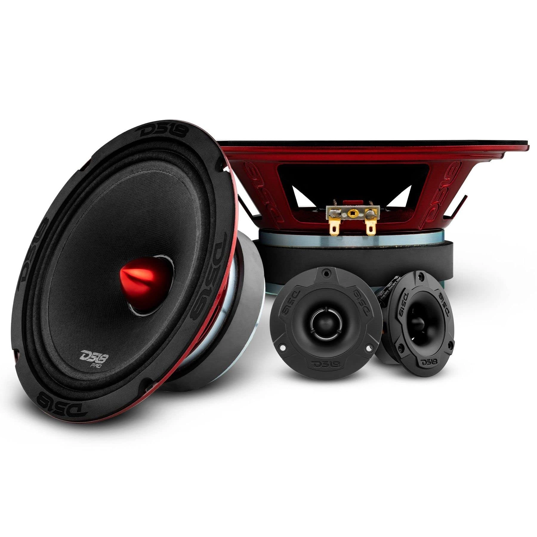 PRO-X6.4BM - 6.5" Midrange + PRO-TWX1ferrite - 1" Tweeters