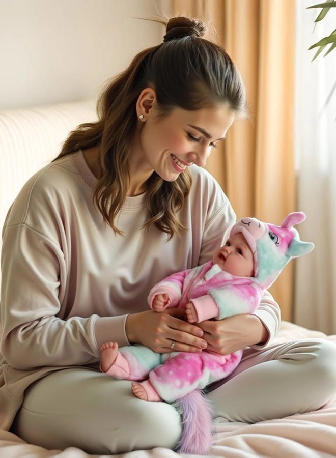 Reborn Baby Doll - 17-inch Pink