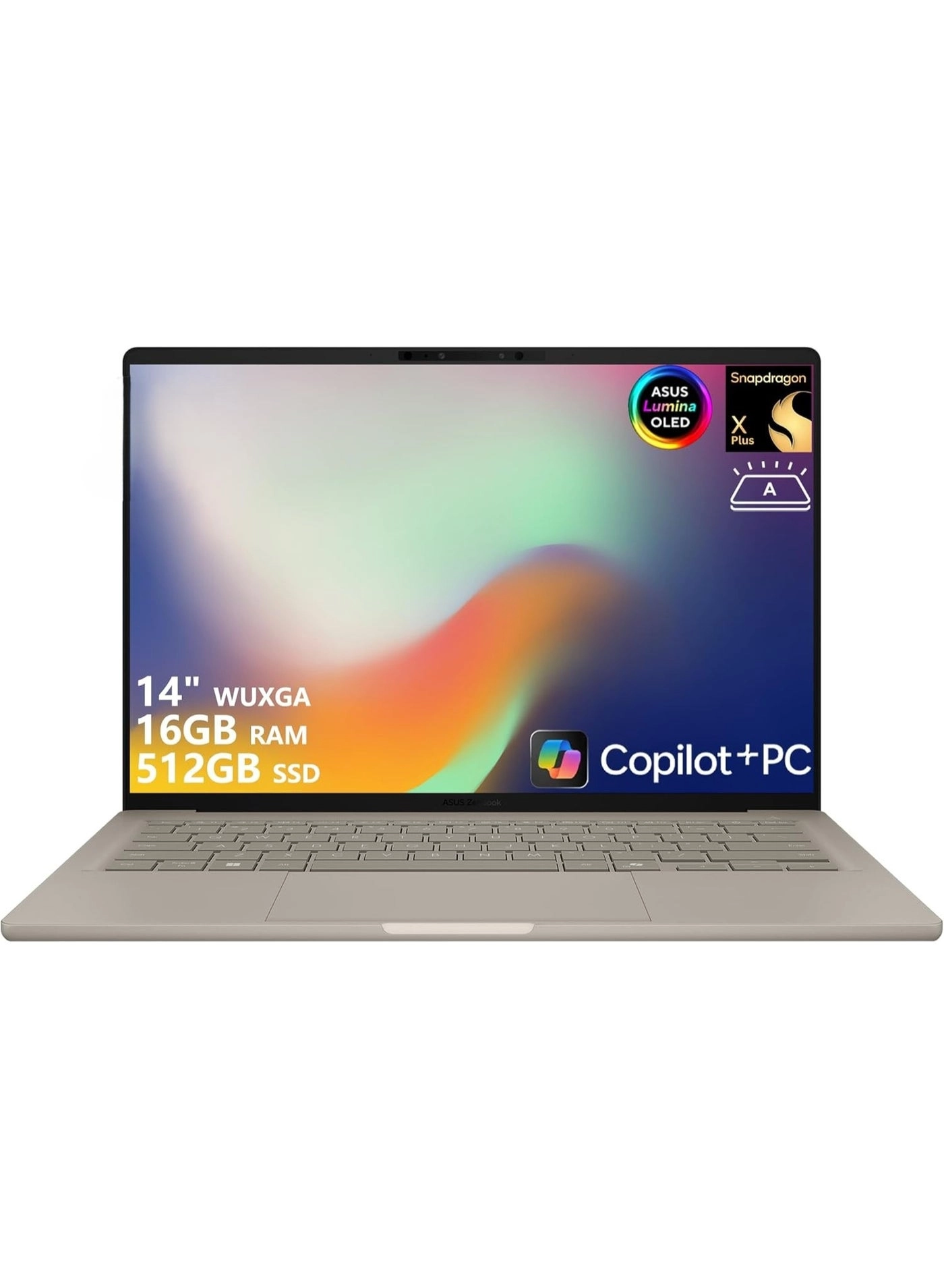 ASUS Zenbook A14 UX3407QA - 14'' Snapdragon X Plus 16GB DDR5 1TB SSD