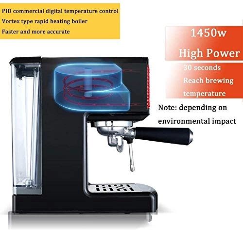 Drip Coffee Machine - Compact Anti-drip Milk frothing