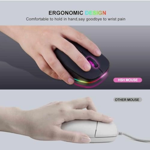 Dual-Mode Silent Cordless Mouse - Wireless