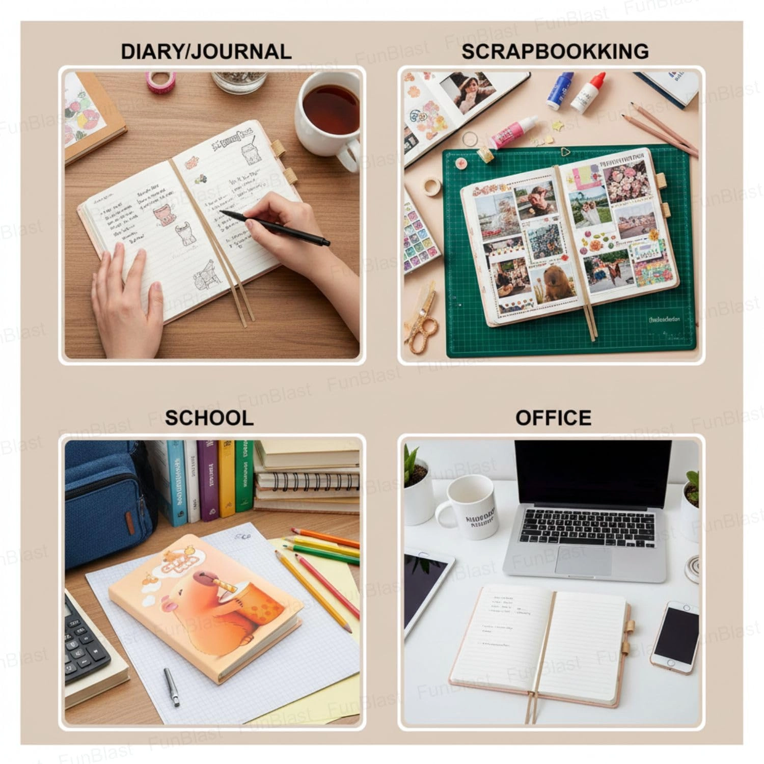 Capybara Diary for Girls