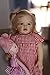 Reborn Baby Doll - 28 inch 70cm Blonde Hair Ages 8+