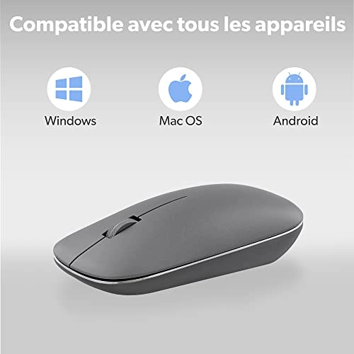 Stylish Design Mouse - Bluetooth USB
