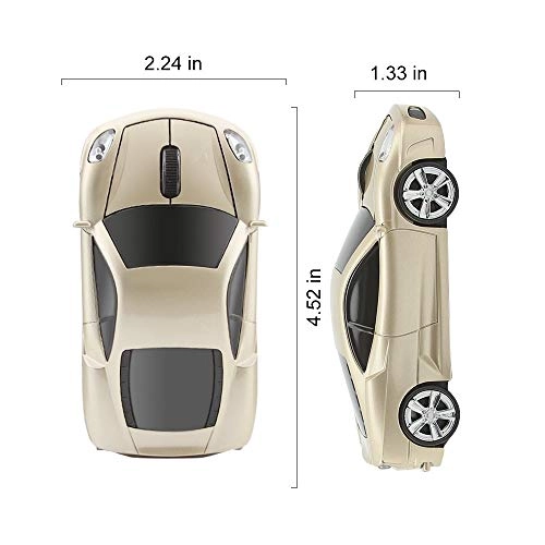 Car Shape Ergonomic Mouse - Wireless