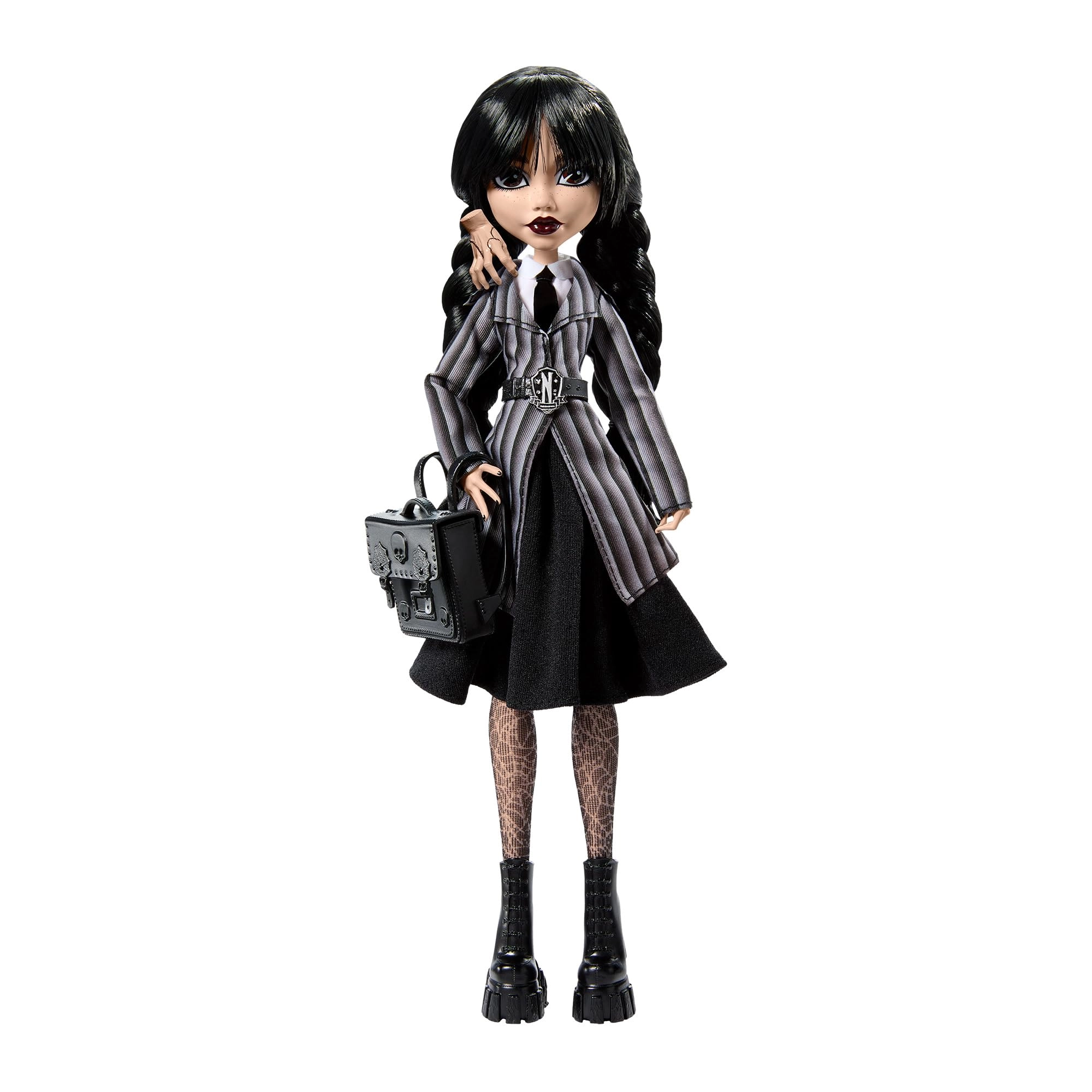 Wednesday Addams Doll - 6 inches Nevermore Academy Uniform Accessories