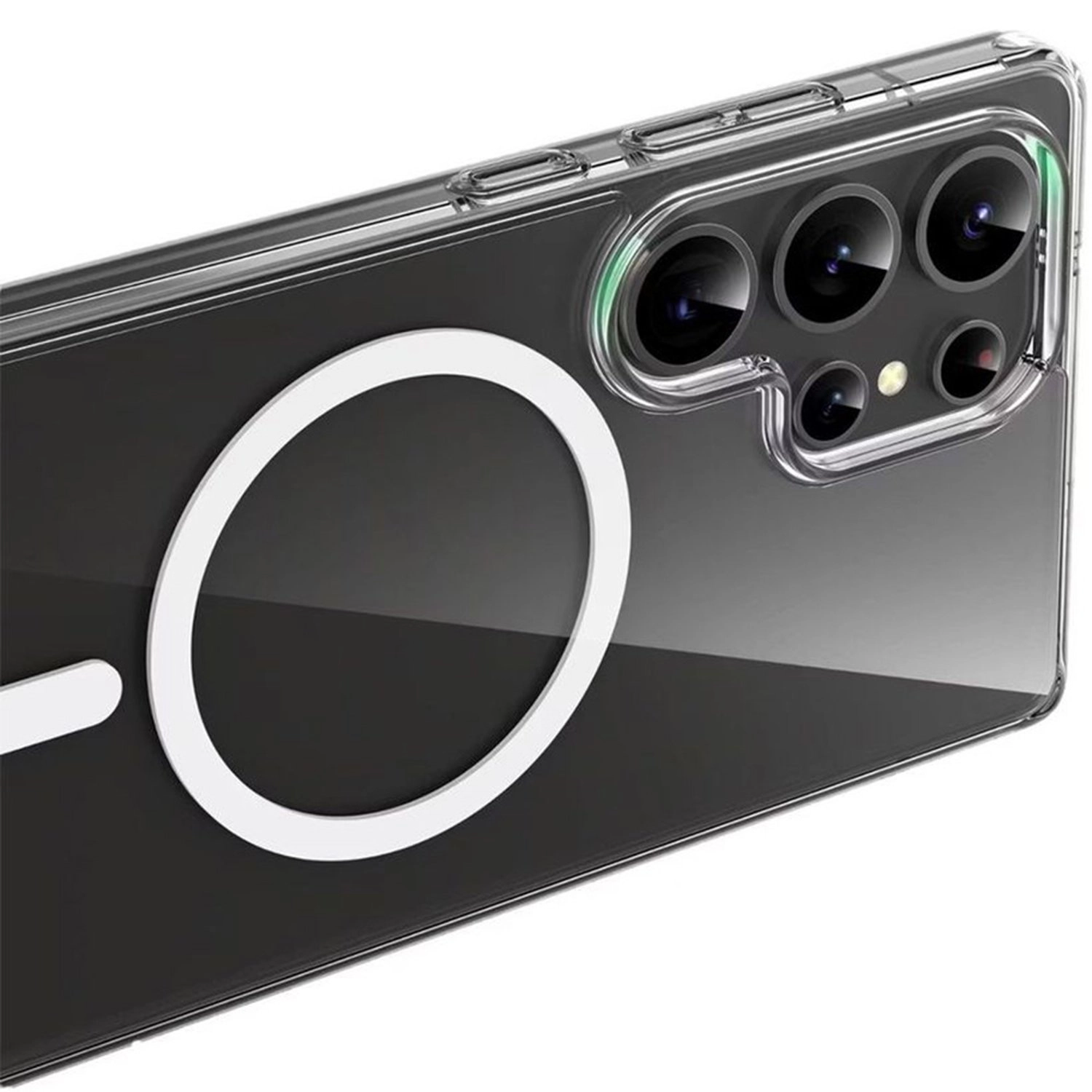 Crystal Clear Case with MagSafe for Samsung Galaxy S25