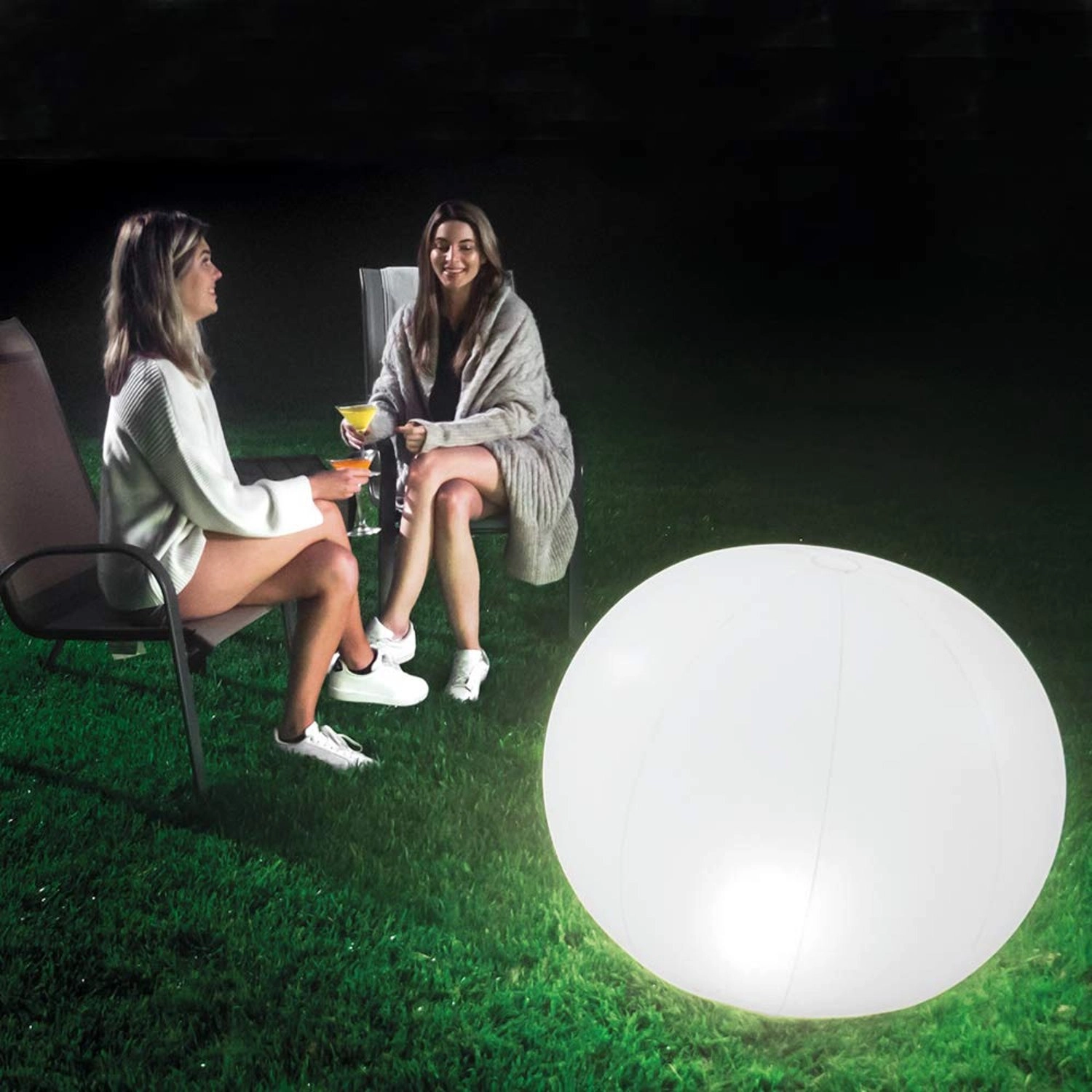 Floating Globe Light