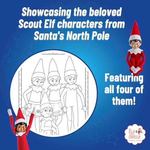The Elf on the Shelf Sticker Book