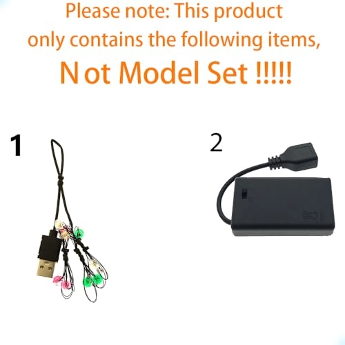 LED Light Kit - Plastic for LEGO Botanical Collection 10373 1 4.5-5V