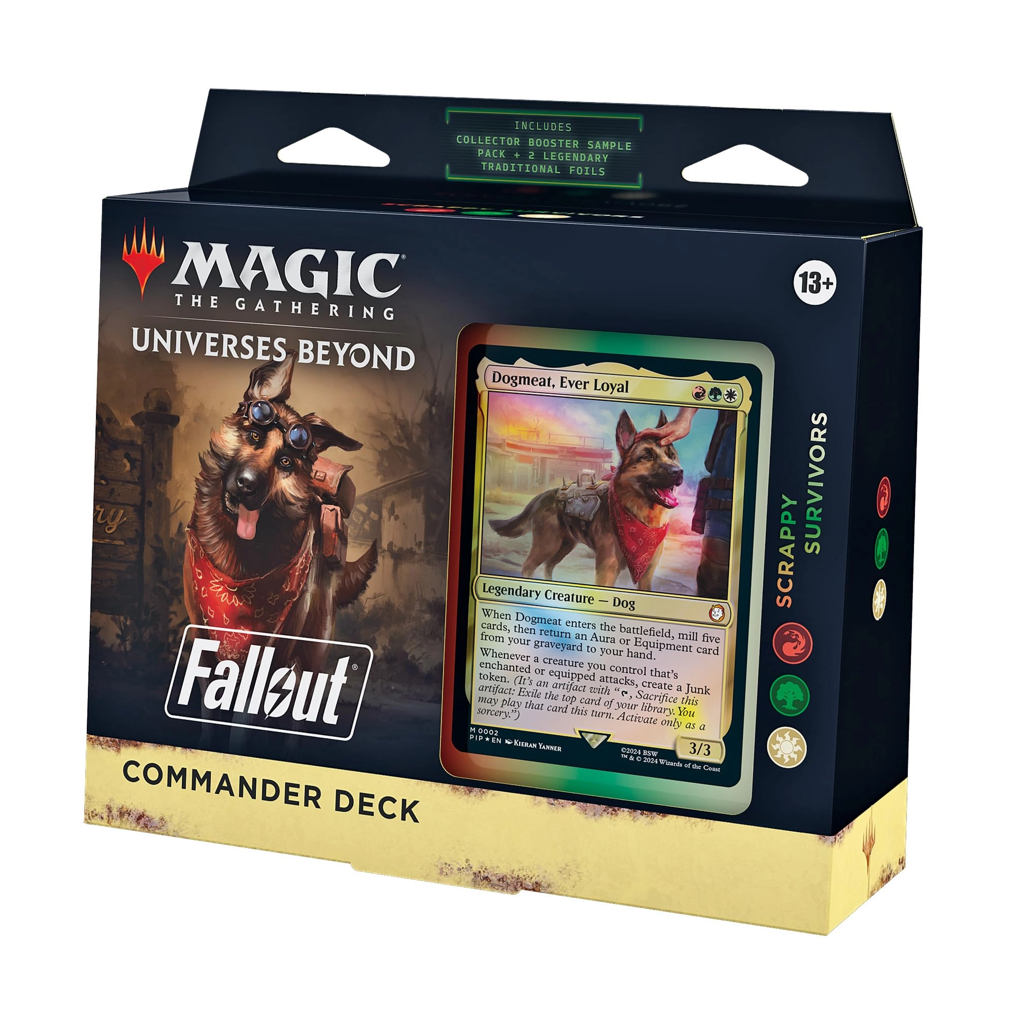 Wizards of the Coast LLC Magic: The Gathering Fallout Commander Deck - Scrappy Survivors
