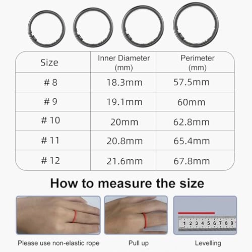 Smart Ring - Heart rate monitor Blood oxygen saturation Sleep Monitoring