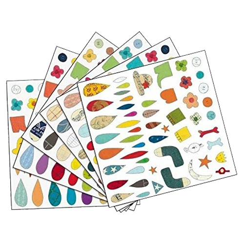 Create Animals Activity Sticker Book Safe Adhesive 6 pcs