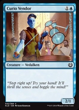 Wizards of the Coast Curio Vendor 042/264 - Kaladesh