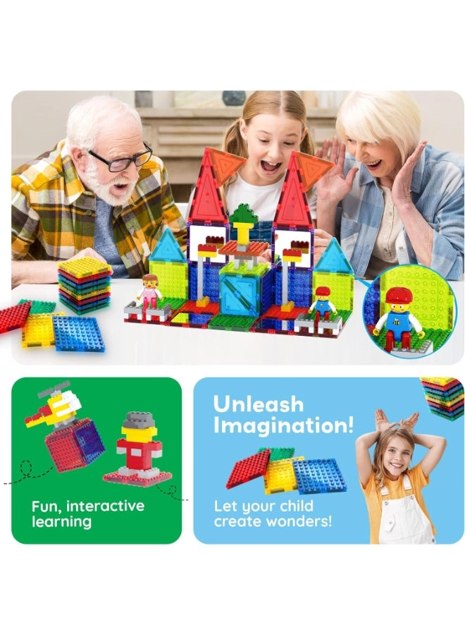 Magnetic Building Block Set - 12pcs